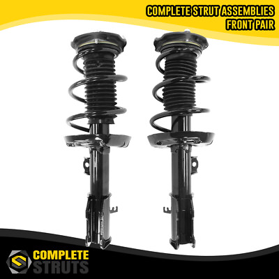 #ad #ad 2016 2019 Chevrolet Cruze Front Pair Complete Struts amp; Coil Spring Assemblies $154.14
