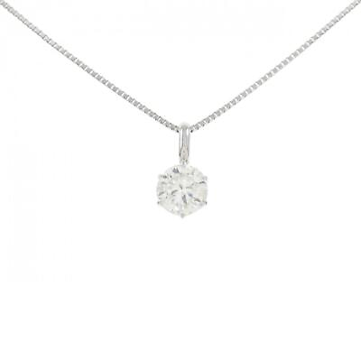 Authentic PT Solitaire Diamond Necklace 0.668CT #270 003 783 8994 $895.09
