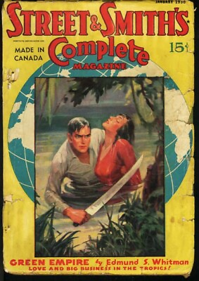 #ad PULP: COMPLETE MAGAZINE 1935 JAN STREET AND SMITH G $37.50
