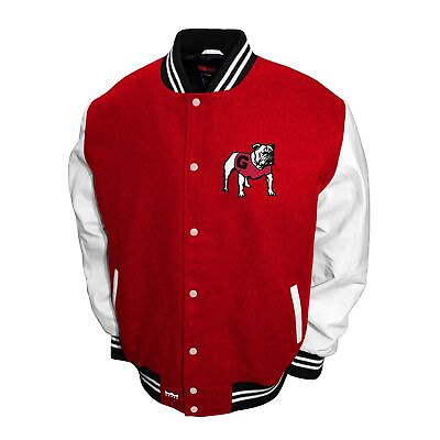 #ad Franchise Club Mens NCAA Wool Varsity Letterman Jacket $329.99