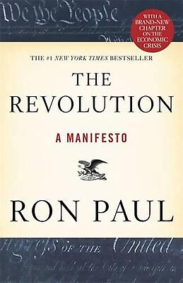 #ad The Revolution: A Manifesto by Ron Paul English Paperback Book $19.59