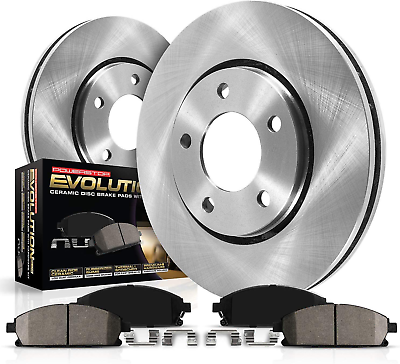 #ad Front KOE2009 Stock Brake Pad and Rotor Kit Autospecialty $199.99