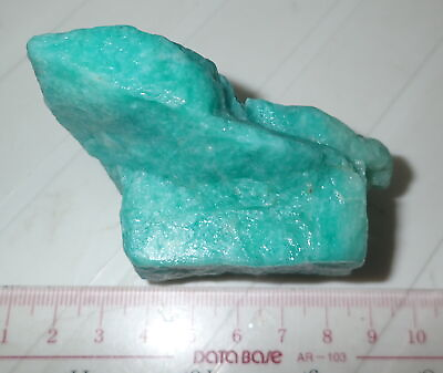 #ad Amazonite Large Rough Stone from Brazil 133.3 gram 75x46x42 mm $16.00