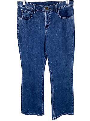#ad BROOKE SHIELDS Timeless Women#x27;s Petite Boot Cut Jeans Pant Medium Wash 2P Size $10.00