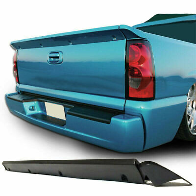 #ad For 99 06 Chevy Silverado Tailgate Intimidator Rear Spoiler Wing SS Polyurethane $37.90