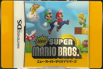 #ad New Mario DS Super Bros Wafer History Card 2006 Bandai Nintendo Japanese TCG $19.99