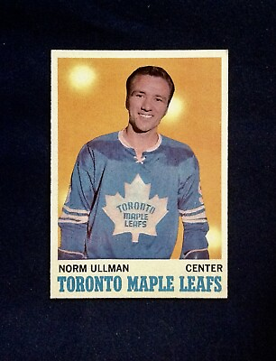 #ad 1970 1971 #110 Norm Ullman Toronto Maple Leafs EX EX MT ESTATE SALE #1 $8.99