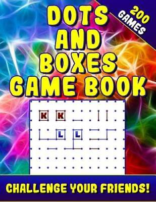 #ad Dots and Boxes Game Book 200 Games : Activity Game Book Paperback GOOD $10.44