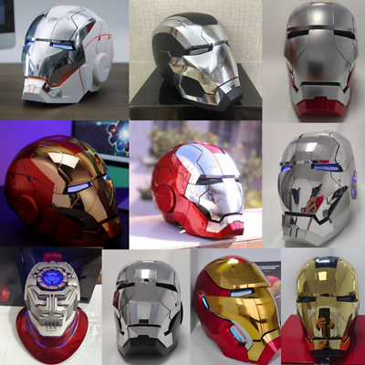 #ad Various Styles AUTOKING Iron Man Helmet MK5 1:1 Wearable Mask Cosplay Props Gift $198.00