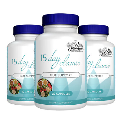 #ad Gut and Colon Support 15 Day Cleanse Colon Cleansing Capsules $10.50