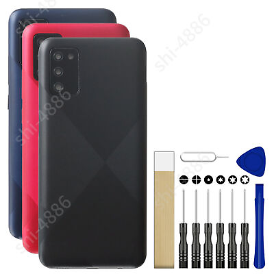 #ad Rear Back Battery Cover For Samsung Galaxy A02s SM A025F DS Camera Lens Tools $12.09