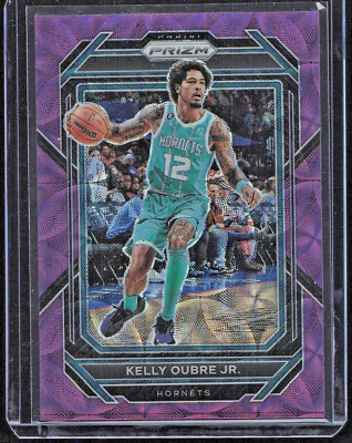 #ad 2022 23 Prizm Choice Purple 15 20 #159 Kelly Oubre Jr Charlotte Hornets MINT $49.49