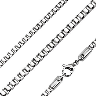 #ad Necklace Chain for Men Steel Woman Cheap Mesh Venetian 4mm 54cm 0006 C $33.25