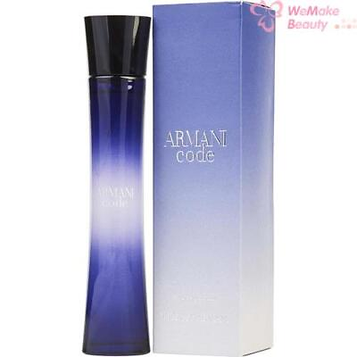 #ad Armani Code by Giorgio Armani for Women 2.5oz EDP New In Box $96.67