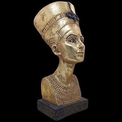 #ad RARE ANCIENT EGYPTIAN ANTIQUE GREAT PHARAONIC QUEEN NEFERTITI HEAD STATUE BC $2990.00