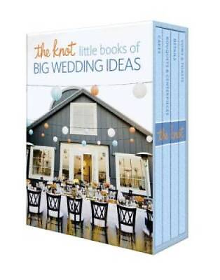 #ad The Knot Little Books of Big Wedding Ideas: Cakes; Bouquets amp; Center VERY GOOD $5.19