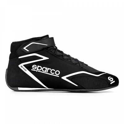 #ad Race Racing Rally Shoes Sparco SKID FIA SFI Approved black size 46 $290.51