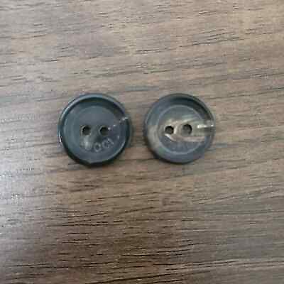 GUCCI Set of 2 Brown 2 Hole Buttons Engraved with #x27;GUCCI#x27; $30.00