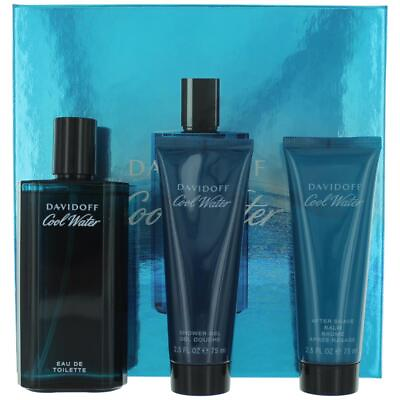 #ad #ad Cool Water by Davidoff 3 Piece Gift Set for Men $42.45