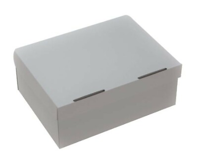 10 Pack White Cardboard Gift Boxes  12.5quot; x 9quot; x 5quot; HEAVY DUTY  $28.00