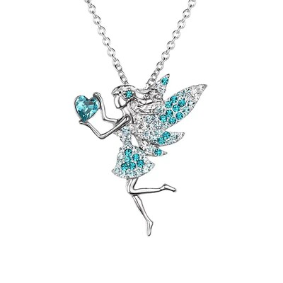 Fairy Necklace for Teen GirlsBirthstone Pendant Gift for Girl $6.95