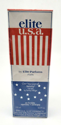 VINTAGE Elite U.S.A. Parfums quot;Our Version of Tommy For Menquot; 3.3 Fl Oz SEALED NEW $24.99