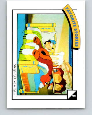 #ad 1991 Impel Walt Disney #98 B Sleeping like a log V41809 C $1.49