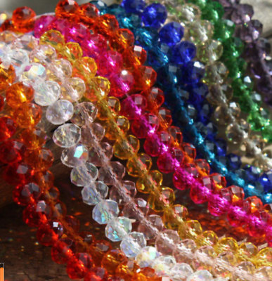 #ad 14mm 16mm 18mm glass crystal loose bead necklace bracelet Jewelry Making Crafts $14.99