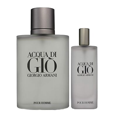 #ad GIORGIO ARMANI Acqua Di Gio Gift Set For Men 2 pc $119.99