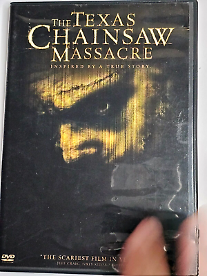#ad THE TEXAS CHAINSAW MASSACRE DVD 2004 Single Disc Widescreen $3.00