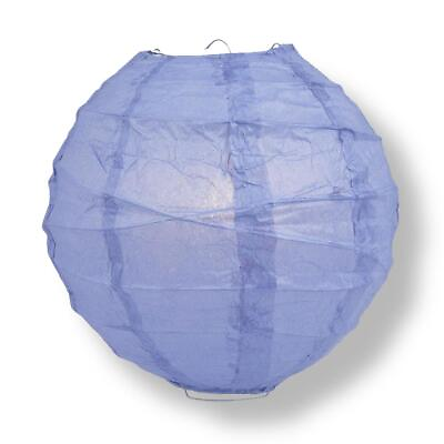 #ad Quasimoon 12quot; Serenity Blue Round Paper Lantern Crisscross Ribbing Hanging ... $1.74