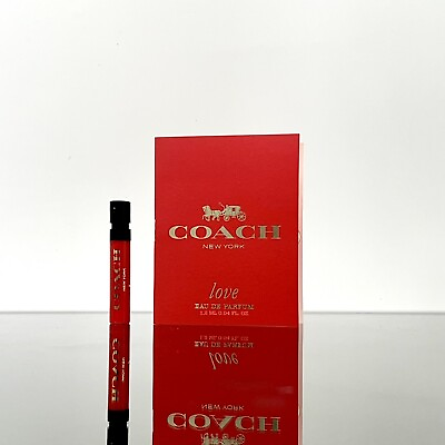 #ad #ad Coach LOVE Women Perfume 1.2ml 0.04oz EDP Spray SAMPLE VIAL C90 $9.45