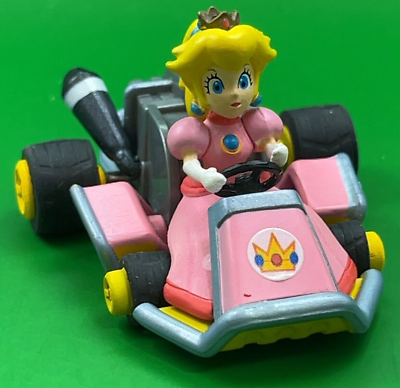 #ad Super Peach Mario Car Brothers Figure Nintendo Kart Buggy Japanese Very Rare $24.99