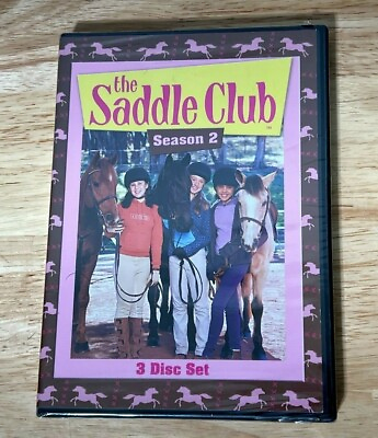 #ad The Saddle Club: Season 2 DVD 3 Disc Set Brand New Factory Sealed $18.00