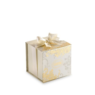 #ad Lot Of 50 Sabon Cream Beige Logo Square Ribbon Gift Body Scrub Decorative Box $73.49