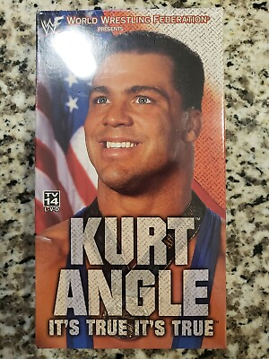 #ad *SEALED* WWF Kurt Angle: Its True Its True VHS 2000 $7.58