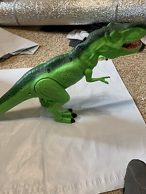 #ad Dinosaur Tyrannosaurus Rex Green 18 Inches $6.49
