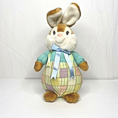 #ad Bloomer Bunny Plush 1989 American Greeting Corp Easter 11 Inches Vintage $15.87