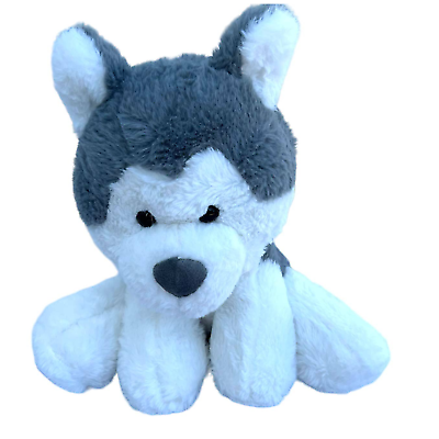 #ad Husky Puppy Dog 11quot;Tall Plush Pre Loved $12.00