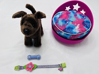 #ad American Girl Doll 2016 Galaxy Set For Pet Dog Bed Pink Round Chair Dog $32.99