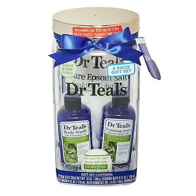 Dr Teal#x27;s 5 Piece Relax Bath Gift Set 5 Fragrances to choose mix and match $ave $19.69