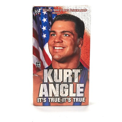 #ad WWF Kurt Angle Its True Its True VHS 2000 $7.78