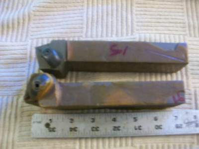 #ad 2 HEAVY KYSOR DIJET Indexable Tool Holders Metal Lathe 7quot; Long 1quot; X 1 1 2quot; NOS $29.99