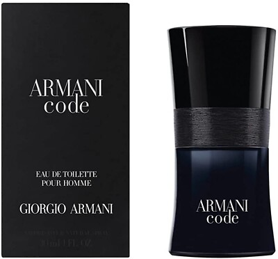 Armani Black Code by Giorgio Armani for Men Eau de Toilette Spray 1.0 oz $51.60