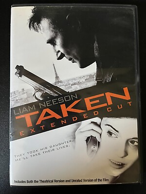 #ad Taken DVD 2008 Widescreen Edition Liam Neeson Maggie Grace Famke Janssen $6.99