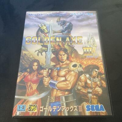 #ad Golden Axe 3 Mega Drive MD retro game Japan ver. Genesis SEGA $108.23