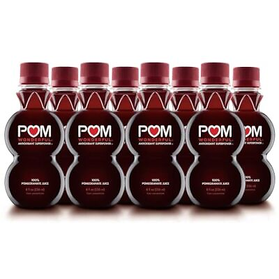 #ad POM Wonderful 100% Pomegranate Juice 8 Fl Oz Pack of 8 $28.24