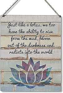 #ad Inspirational Gift Signs Just Like a Lotus We Too Have the Ability to wetoo $20.76