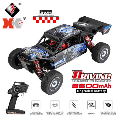#ad WLtoys XKS Rc Car 124018 55KM H Toys Remote Control Off Road Racing Model Gift $140.30