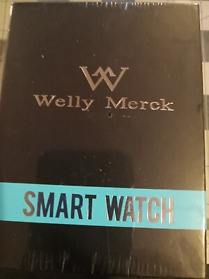 #ad Welly Merck Smart Watch New Silver $14.99